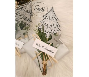 Stickserie ITH - Tannenwald - Stecker & Deko